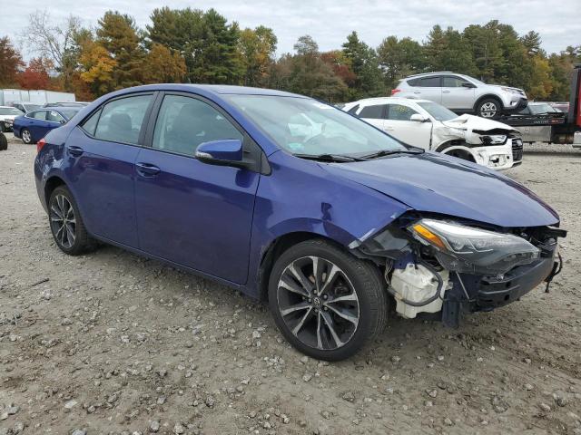 2T1BURHEXJC036996 - 2018 TOYOTA COROLLA L BLUE photo 4