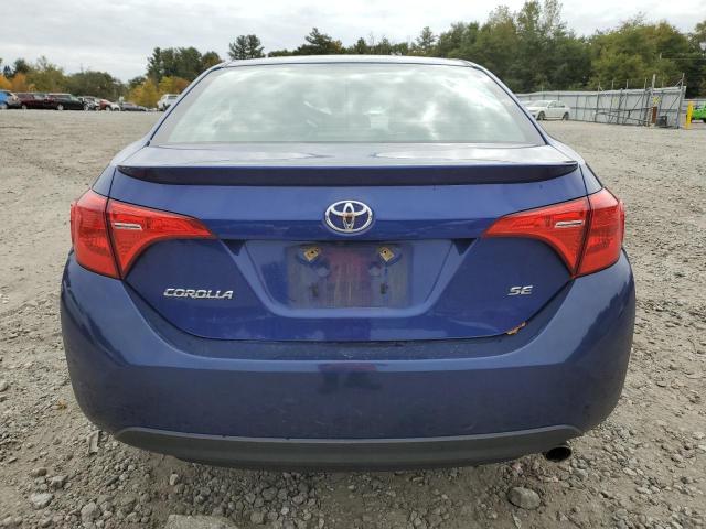 2T1BURHEXJC036996 - 2018 TOYOTA COROLLA L BLUE photo 6