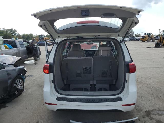 KNDMA5C11F6050847 - 2015 KIA SEDONA L WHITE photo 6