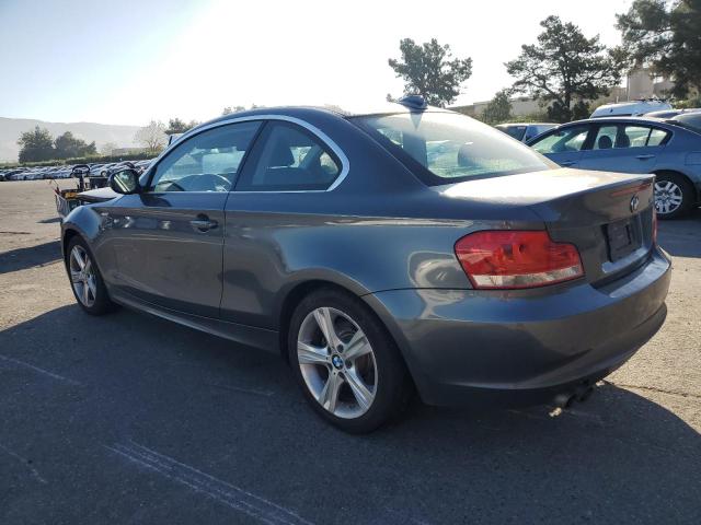 WBAUP9C59DVS95145 - 2013 BMW 128 I GRAY photo 2