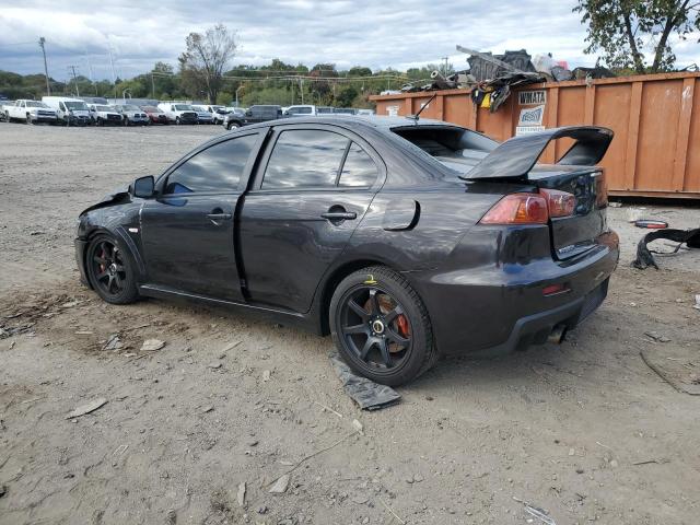 JA3AW86V58U050125 - 2008 MITSUBISHI LANCER EVOLUTION GSR BLACK photo 2