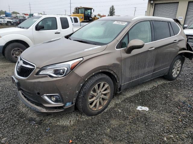 LRBFXCSA2KD017289 - 2019 BUICK ENVISION ESSENCE Շագանակագույն լուսանկար 1