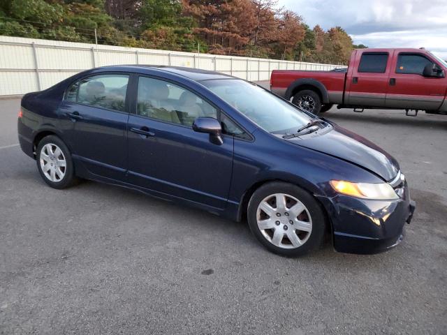 1HGFA16587L091738 - 2007 HONDA CIVIC LX BLUE photo 4