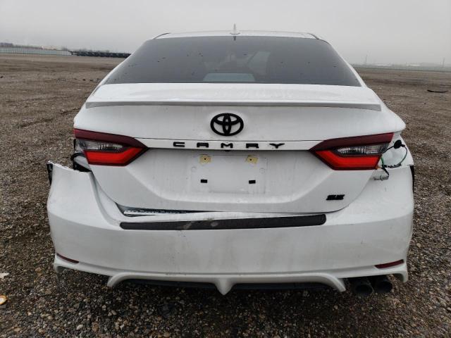 4T1G11AK4PU729778 - 2023 TOYOTA CAMRY SE NIGHT SHADE WHITE photo 6
