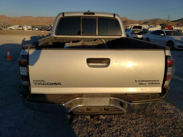 3TMJU4GN1BM126000 - 2011 TOYOTA TACOMA DOUBLE CAB PRERUNNER SILVER photo 6