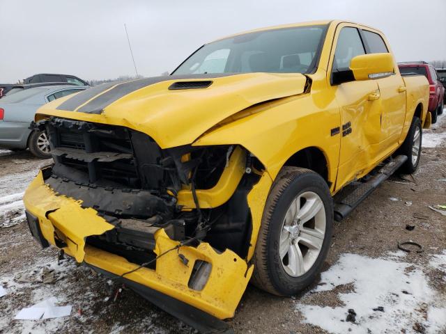 1C6RR7MT0GS330088 - 2016 RAM 1500 SPORT YELLOW photo 1