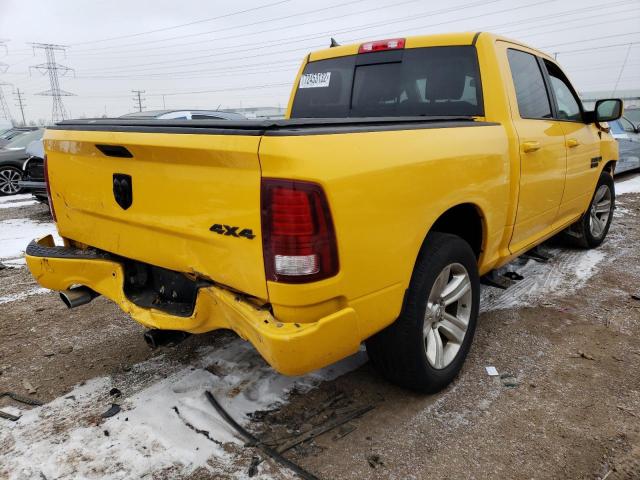 1C6RR7MT0GS330088 - 2016 RAM 1500 SPORT YELLOW photo 3