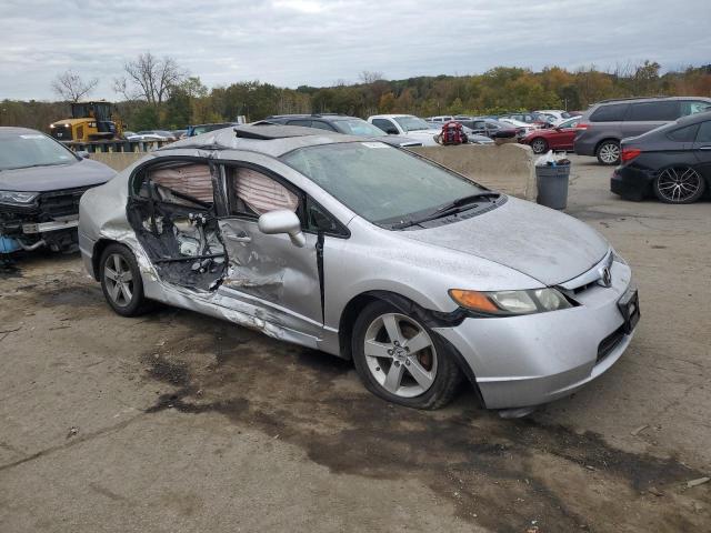 1HGFA16846L151796 - 2006 HONDA CIVIC EX SILVER photo 4