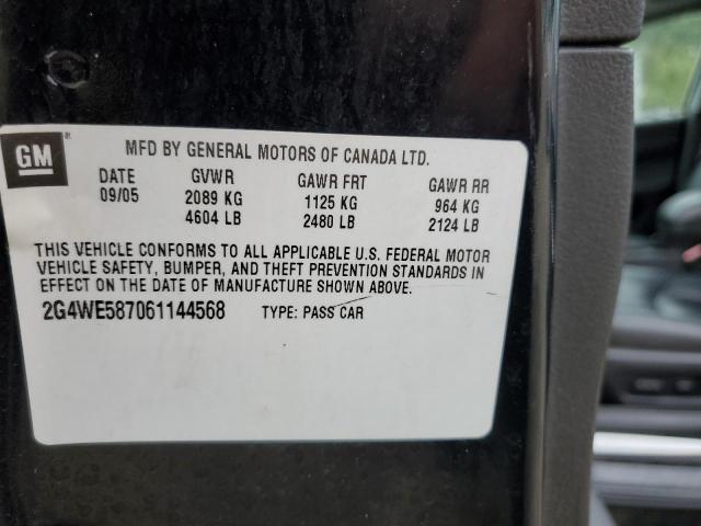 2G4WE587061144568 - 2006 BUICK LACROSSE CXS Qara foto 12