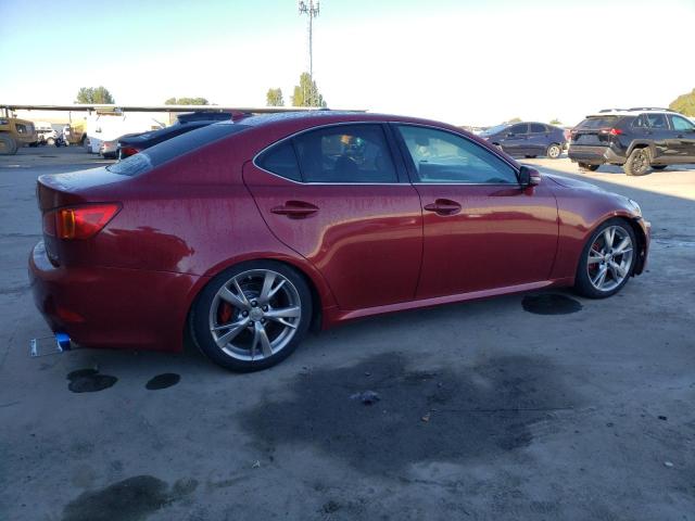 JTHBK262395099208 - 2009 LEXUS IS 250 RED photo 3