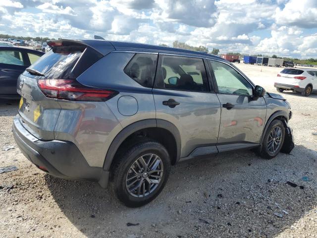 5N1AT3AA1MC679135 - 2021 NISSAN ROGUE S GRAY photo 3