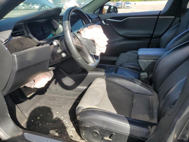 5YJSA1E28JF281683 - 2018 TESLA MODEL S CHARCOAL photo 7