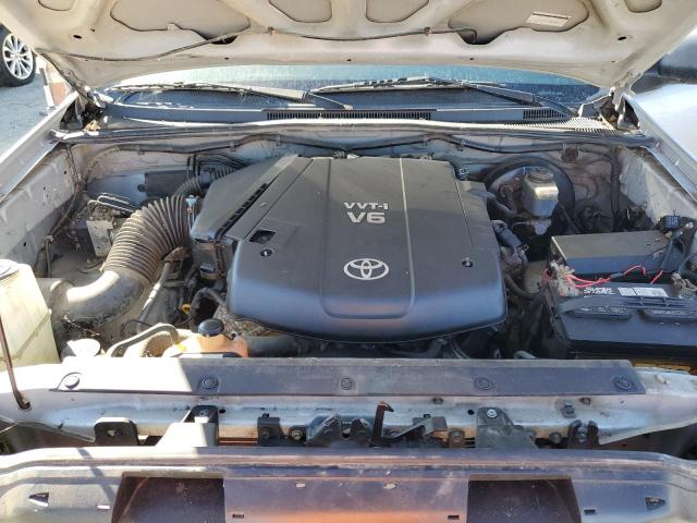 5TEJU62N35Z109094 - 2005 TOYOTA TACOMA DOUBLE CAB PRERUNNER SILVER photo 11