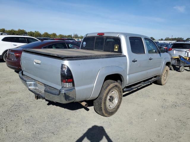 5TEJU62N35Z109094 - 2005 TOYOTA TACOMA DOUBLE CAB PRERUNNER SILVER photo 3