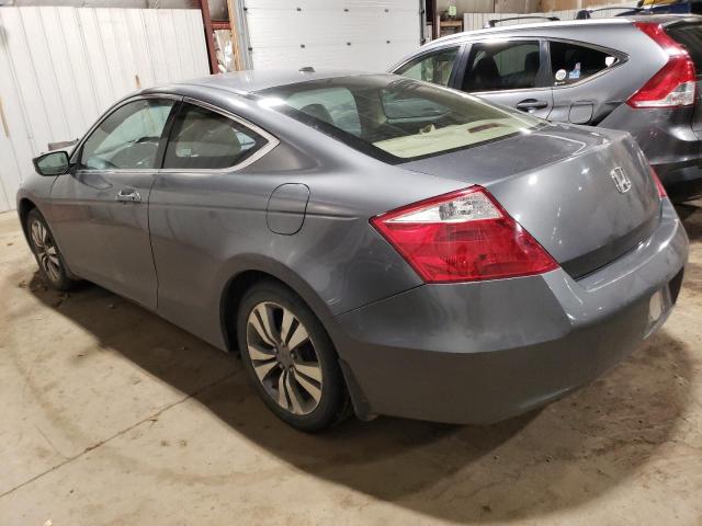 1HGCS12898A023462 - 2008 HONDA ACCORD EXL GRAY photo 2