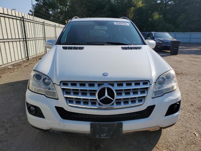 4JGBB8GB4AA620561 - 2010 MERCEDES-BENZ ML 350 4MATIC WHITE photo 5