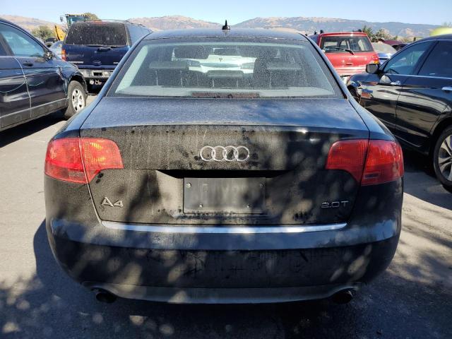 WAUAF78E08A077126 - 2008 AUDI A4 2.0T BLACK photo 6