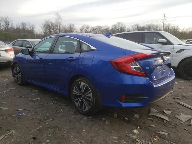 2HGFC1F70GH651454 - 2016 HONDA CIVIC EXL BLUE photo 2