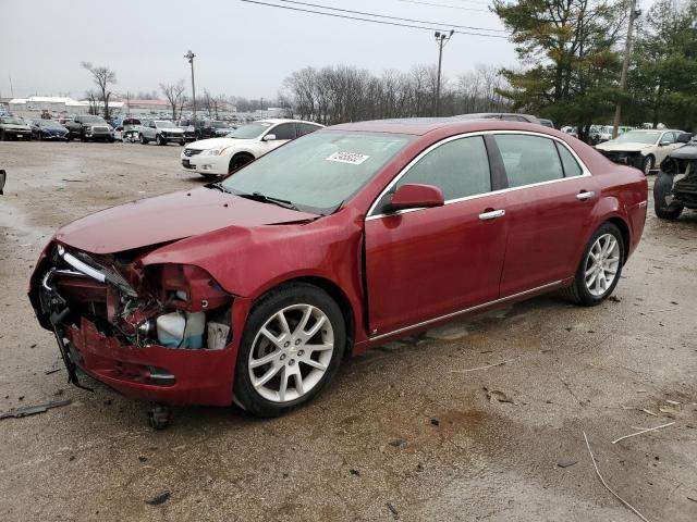 1G1ZE5EB3AF121936 - 2010 CHEVROLET MALIBU LTZ წითელი ფოტო 1