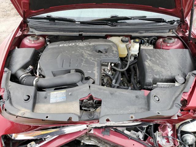 1G1ZE5EB3AF121936 - 2010 CHEVROLET MALIBU LTZ წითელი ფოტო 11