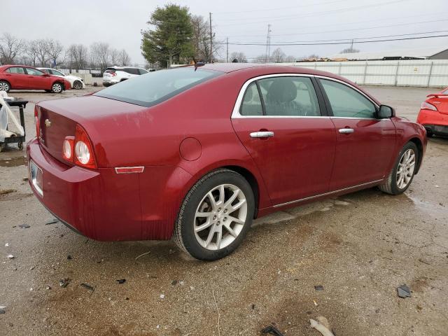 1G1ZE5EB3AF121936 - 2010 CHEVROLET MALIBU LTZ წითელი ფოტო 3