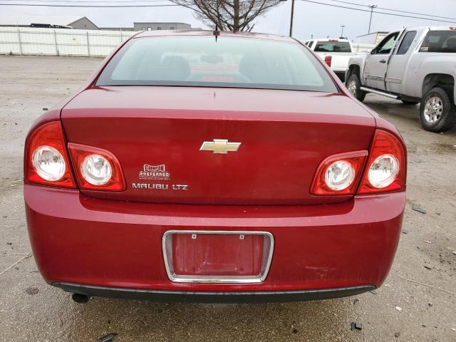 1G1ZE5EB3AF121936 - 2010 CHEVROLET MALIBU LTZ წითელი ფოტო 6