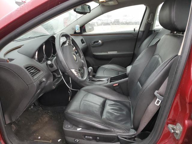 1G1ZE5EB3AF121936 - 2010 CHEVROLET MALIBU LTZ წითელი ფოტო 7
