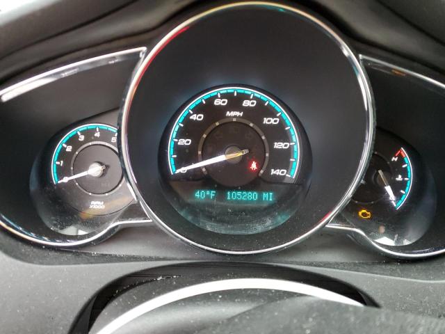 1G1ZE5EB3AF121936 - 2010 CHEVROLET MALIBU LTZ წითელი ფოტო 9