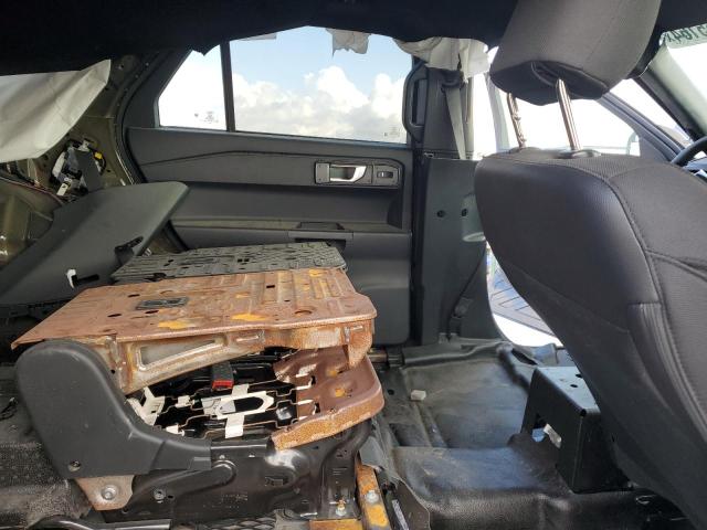 1FM5K8AB2NGA47412 - 2022 FORD EXPLORER POLICE INTERCEPTOR 黑色 照片 11