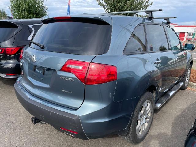 2HNYD28308H509752 - 2008 ACURA MDX TECHNOLOGY TURQUOISE photo 4