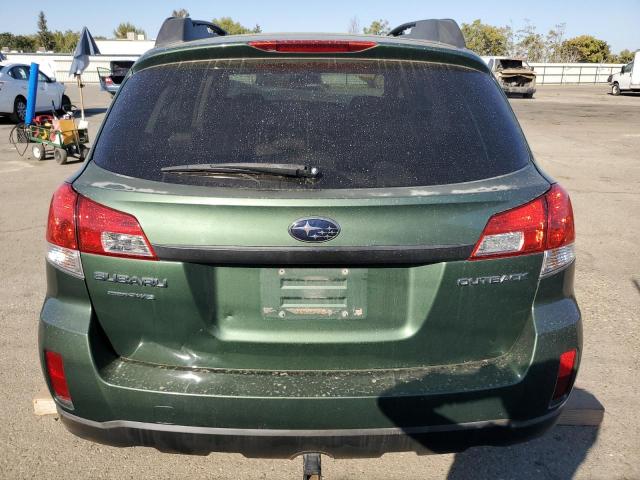 4S4BRCCC4A3341175 - 2010 SUBARU OUTBACK 2.5I PREMIUM GREEN photo 6