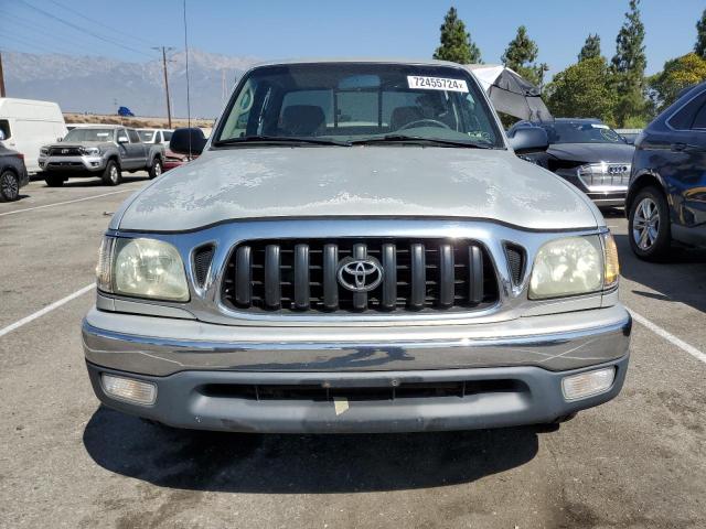 5TEVL52N14Z337754 - 2004 TOYOTA TACOMA XTRACAB SILVER photo 5