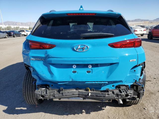 KM8K6CAB8PU002585 - 2023 HYUNDAI KONA SEL BLUE photo 6