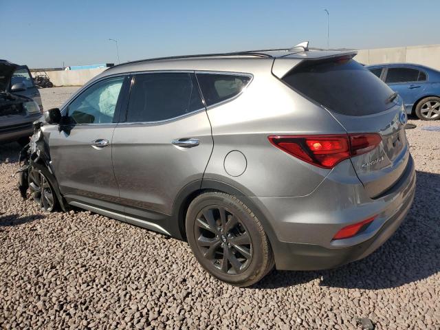 5NMZW4LA9JH064167 - 2018 HYUNDAI SANTA FE S GRAY photo 2