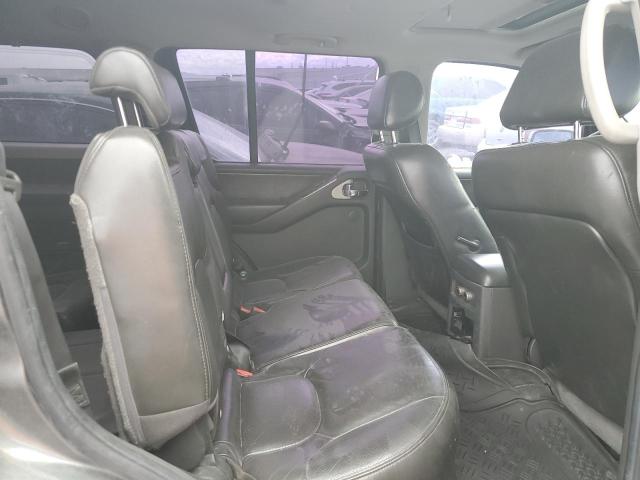 5N1AR18U76C675340 - 2006 NISSAN PATHFINDER LE GRAY photo 11