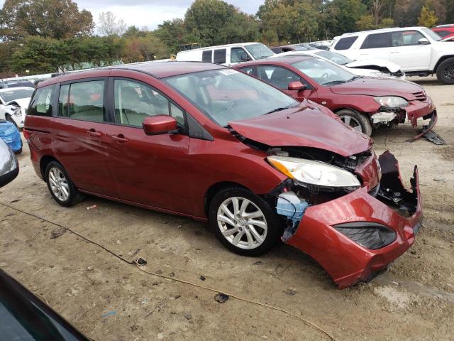 JM1CW2BL4C0107832 - 2012 MAZDA 5 RED photo 4