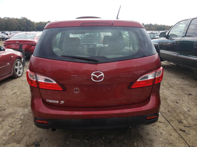 JM1CW2BL4C0107832 - 2012 MAZDA 5 RED photo 6