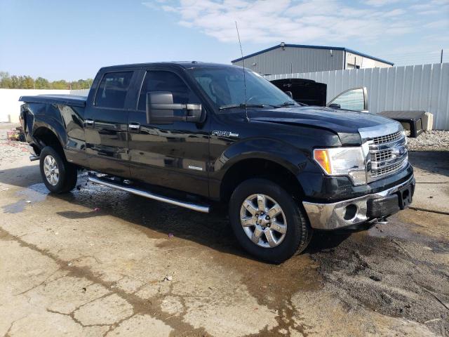 1FTFW1ET9EFB75482 - 2014 FORD F150 SUPERCREW BLACK photo 4