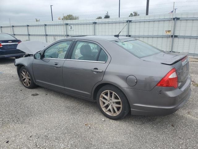 3FAHP0JA9CR393805 - 2012 FORD FUSION SEL GRAY photo 2