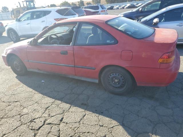 1HGEJ6124WL105199 - 1998 HONDA CIVIC DX RED photo 2