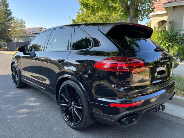 WP1AC2A28FLA80659 - 2015 PORSCHE CAYENNE TURBO BLACK photo 3