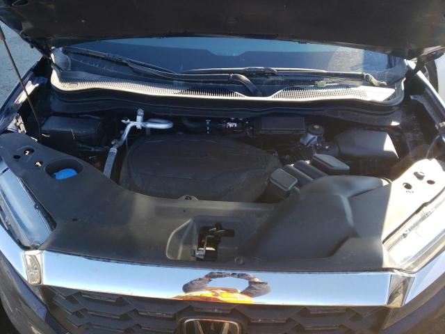 5FNYF7H54NB001462 - 2022 HONDA PASSPORT EXL 蓝色 照片 12