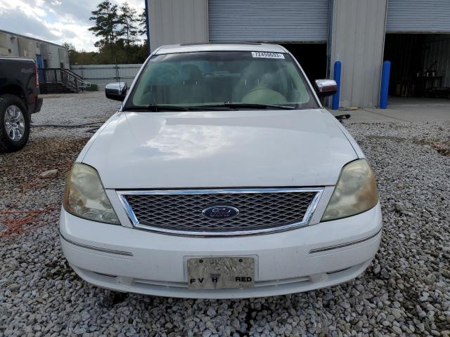 1FAFP25106G100303 - 2006 FORD FIVE HUNDR LIMITED WHITE photo 5