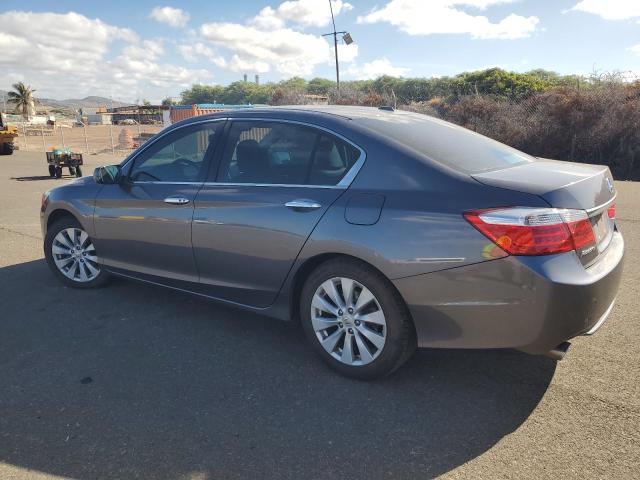 1HGCR3F84FA038661 - 2015 HONDA ACCORD EXL GRAY photo 2