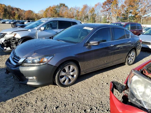 1HGCR2F51EA042567 - 2014 HONDA ACCORD SPORT GRAY photo 1