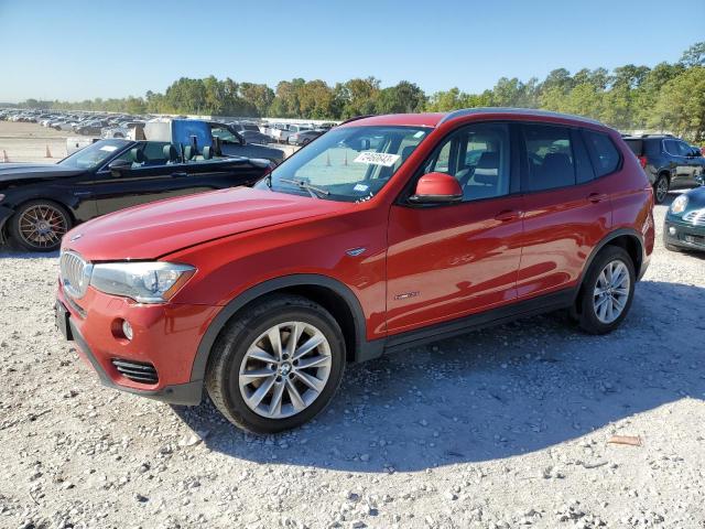 5UXWZ7C55G0T42861 - 2016 BMW X3 SDRIVE28I RED photo 1