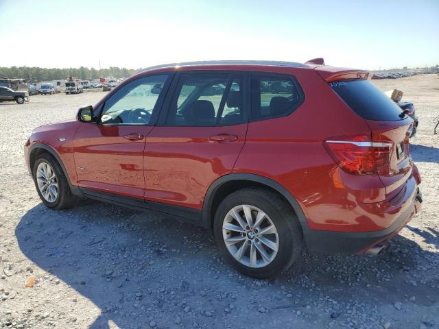 5UXWZ7C55G0T42861 - 2016 BMW X3 SDRIVE28I RED photo 2