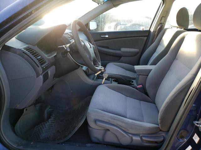 1HGCM56154A137600 - 2004 HONDA ACCORD DX BLUE photo 7