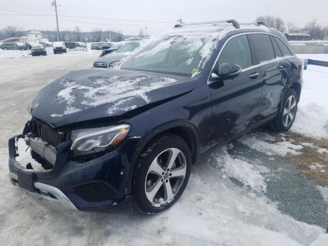 WDC0G4KB8K1000563 - 2019 MERCEDES-BENZ GLC 300 4MATIC BLUE photo 1