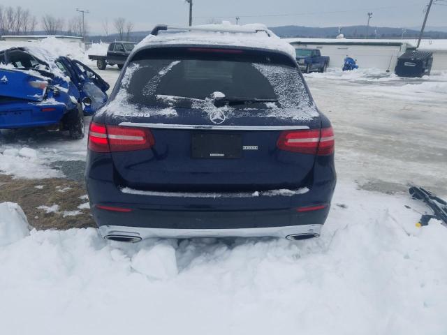 WDC0G4KB8K1000563 - 2019 MERCEDES-BENZ GLC 300 4MATIC BLUE photo 6